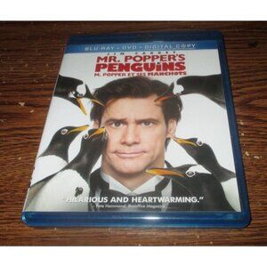 Mr. Popper's Penguins (Blu-ray/DVD, 2011, 3-Disc Set)